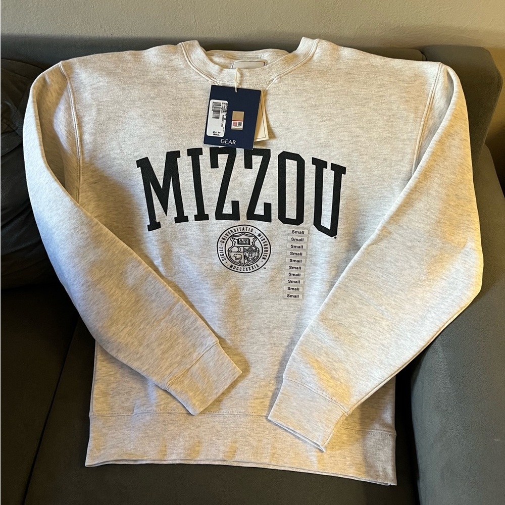 Mizzou grey sweater